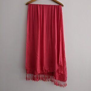 Ashley Cooper Bright Pink Lightweight Scarf